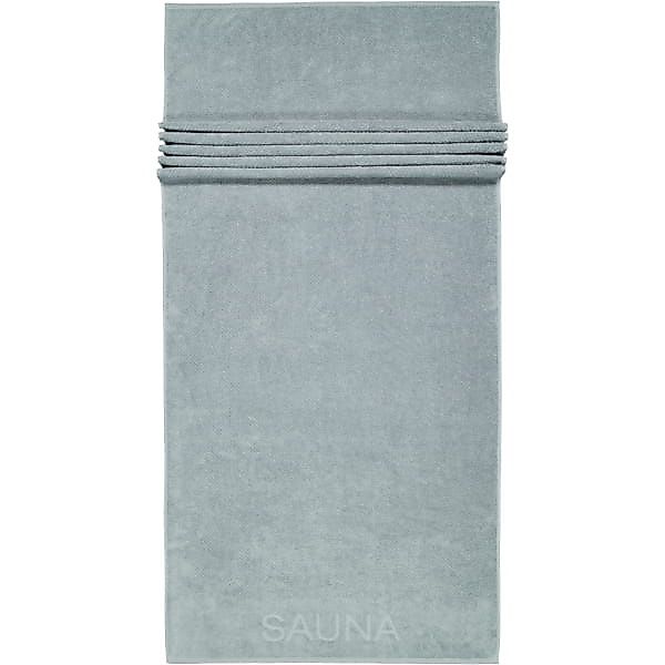 Cawö Saunatuch PURE, B 80 cm, L 200 cm, Grün, Sauna-Schriftzug, Frottee (1- günstig online kaufen