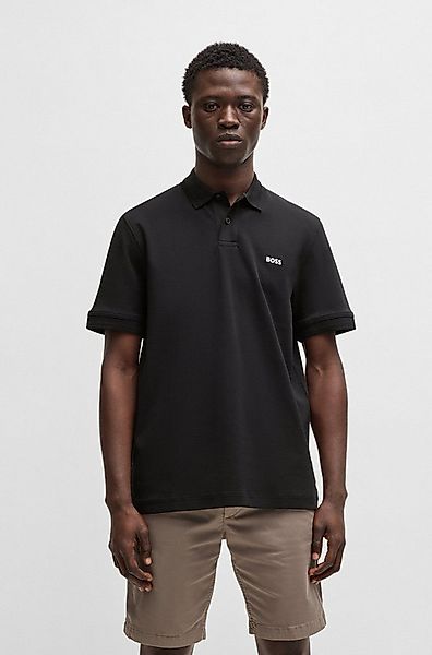 BOSS ORANGE Poloshirt Pe Interlock aus Baumwoll-Piqué mit Logo-Print Regula günstig online kaufen