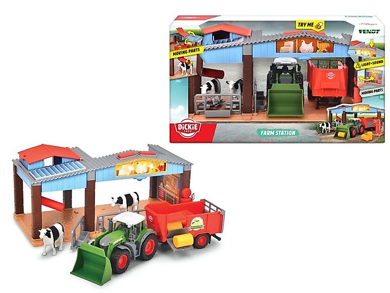 Dickie Toys Spielzeug-Traktor Farm Farm Station 203735003 günstig online kaufen