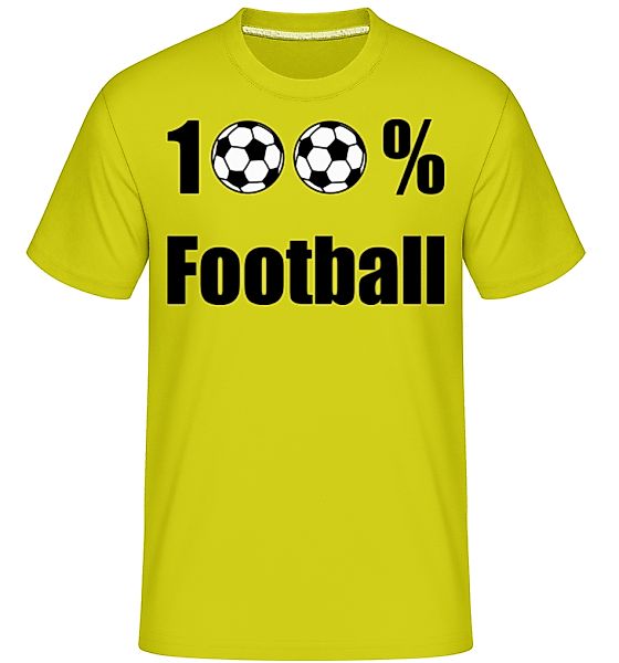 100 % Football · Shirtinator Männer T-Shirt günstig online kaufen