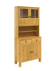Home affaire Küchenbuffet "Alby2" Mit Metallgriffen, Breite 85 cm günstig online kaufen