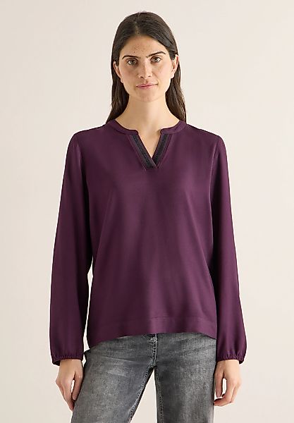 Cecil Langarmbluse aus softer Viskose günstig online kaufen