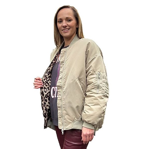 Miss Goodlife Bomberjacke Miss Goodlife Bomberjacke MG12355, light khaki günstig online kaufen