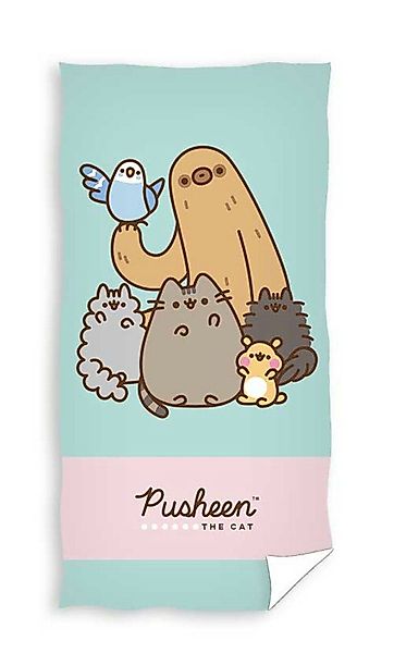 Pusheen Strandtuch Pusheen The Cat Badetuch günstig online kaufen