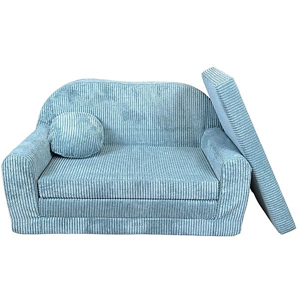 FORTISLINE Kindersofa Kindersofa Rosalia Ausklappbares Sofa günstig online kaufen