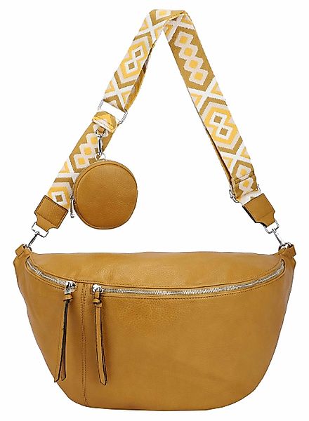 ITALYSHOP24 Schultertasche Damen XXL Tasche Gürteltasche günstig online kaufen