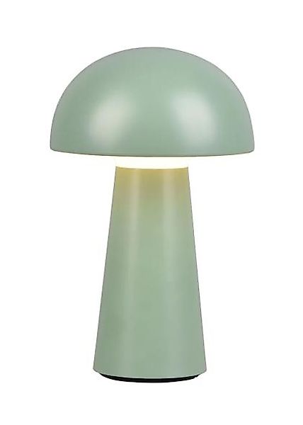 LED Akku-Tischleuchte ⌀13,60cm Kunststoff Pistaziengrün günstig online kaufen