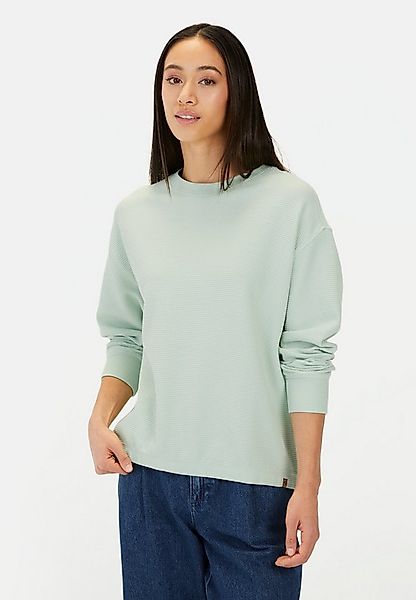 camel active Sweatshirt aus reiner Baumwolle Langarm Rundhals günstig online kaufen