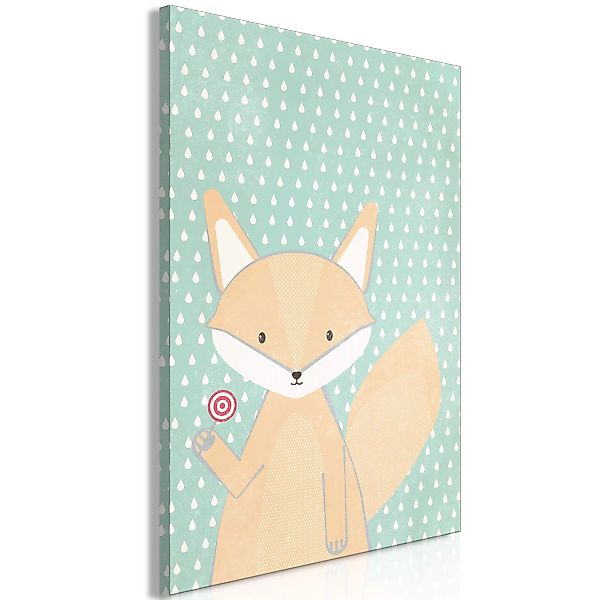Wandbild - Little Fox (1 Part) Vertical günstig online kaufen