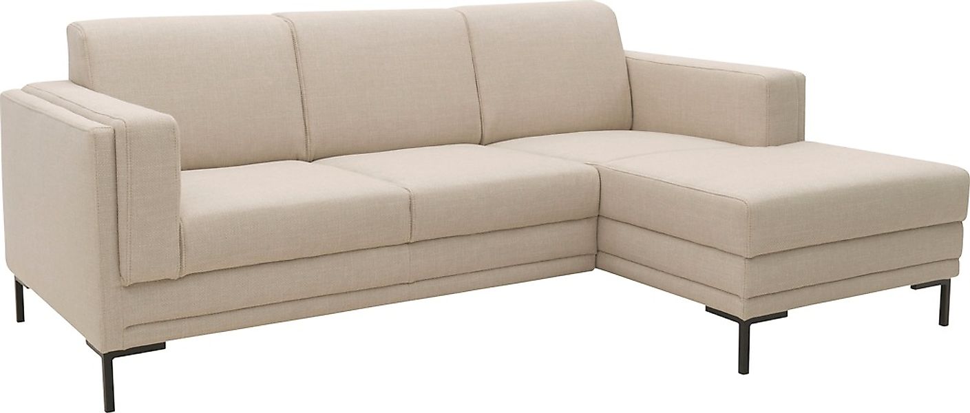 LOOKS by Wolfgang Joop Ecksofa »LOOKS VII L-Form«, klare Linien, edles Desi günstig online kaufen