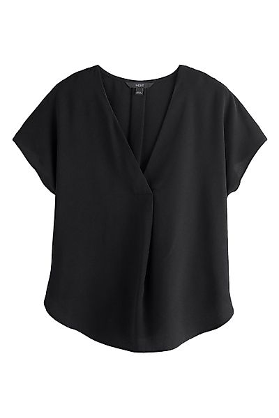 Next Kurzarmbluse Relaxed Fit Schlupfbluse mit günstig online kaufen