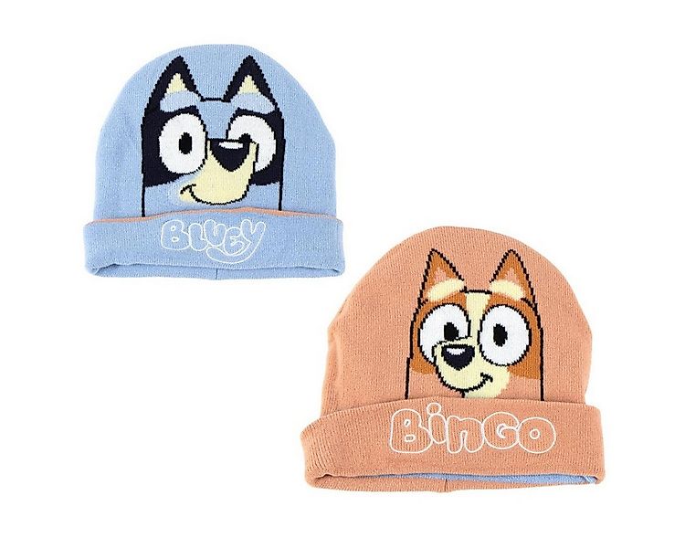 Cerda Beanie Bluey Wintermütze Doppelzeitig elastische Strickmütze Unisex ( günstig online kaufen