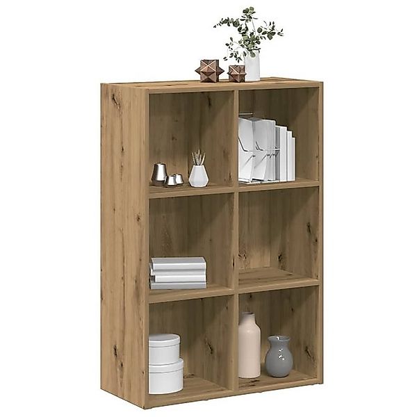 vidaXL Bücherregal BücherregalSideboard Artisan-Eiche 66x30x98 cm Holzwerks günstig online kaufen