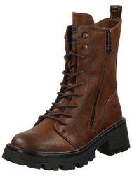 Mustang Shoes Schnürstiefelette "Mustang Shoes Stiefelette Lederimitat" günstig online kaufen