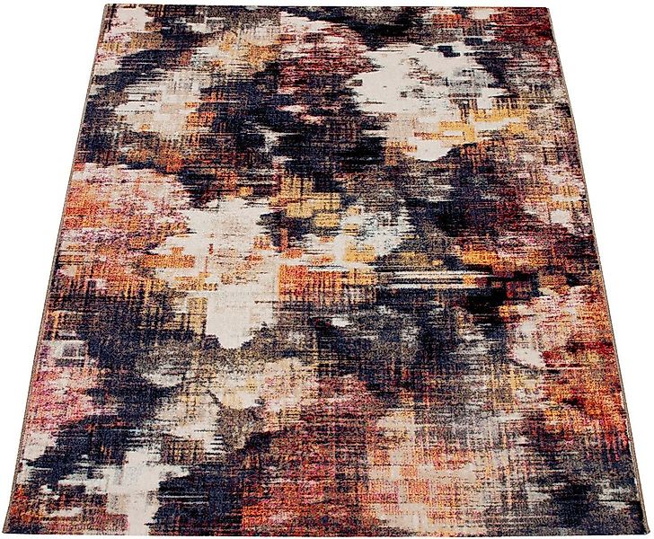 Paco Home Teppich Jazz 710, rechteckig, Höhe: 13 mm, Kurzflor, modernes bun günstig online kaufen