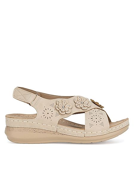 Clara Barson Sandalen WYL05010-16 Beige Sandale günstig online kaufen