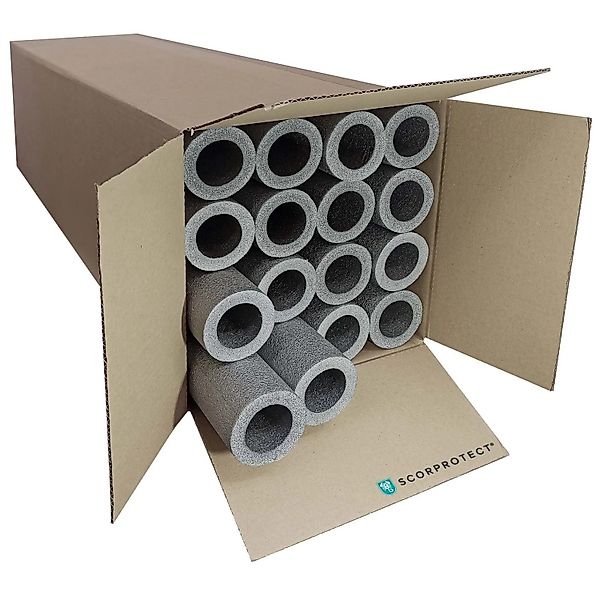 Scorprotect Karton Graue PE Rohrisolierung Angeschlitzt 42 X 13 X 1 Meter günstig online kaufen