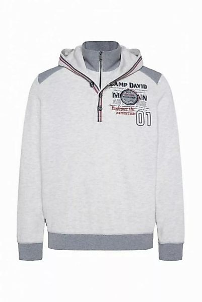 CAMP DAVID Hoodie mit Troyer-Einsatz günstig online kaufen