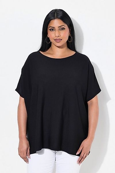 Ulla Popken Strickpullover Pullover oversized U-Boot-Ausschnitt günstig online kaufen