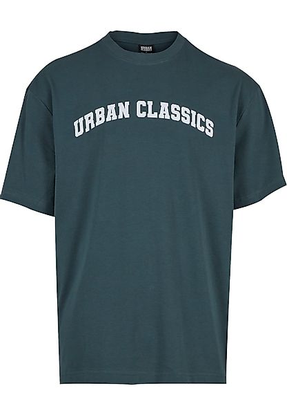 URBAN CLASSICS T-Shirt "Urban Classics UC College Logo Tall Tee" 1 Stk. günstig online kaufen