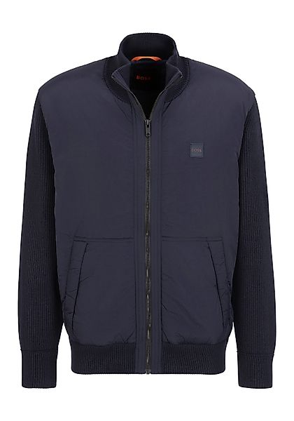 BOSS ORANGE Blouson Kydalbrio mit Strickärmeln günstig online kaufen