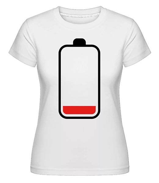 Batterie Leer · Shirtinator Frauen T-Shirt günstig online kaufen