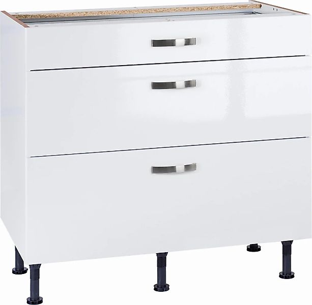 KOCHSTATION Unterschrank "KS-Cara", Breite 90 cm, mit Vollauszügen und Soft günstig online kaufen
