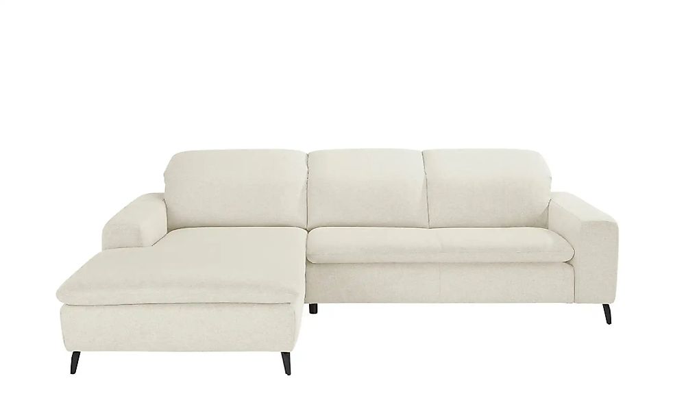 Jette Home Ecksofa aus Flachgewebe Jette Sense ¦ grau ¦ Maße (cm): B: 270 P günstig online kaufen