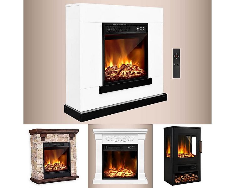 AMBINESS Elektrokamin 2 Heizstufen, 900W - 2000W, LED - 3D Flammeneffekt mi günstig online kaufen