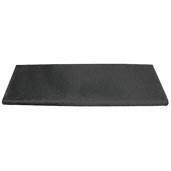 Gummistufenmatte Schwarz 75 cm x 25 cm günstig online kaufen