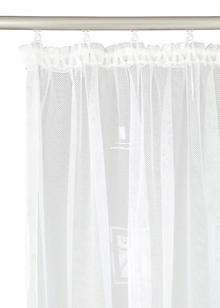 Weckbrodt Gardine »Alexa«, (1 St.), Jacquard, strukturiert,halbtransparent, günstig online kaufen