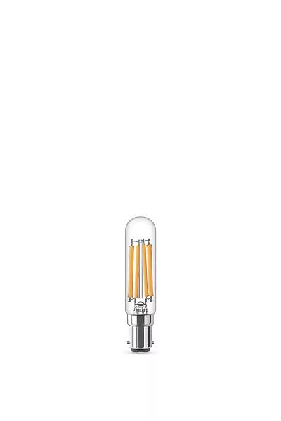 Philips LED Lampe ersetzt 40W, E27 Röhrenform T30, klar, warmweiß, 470 Lume günstig online kaufen
