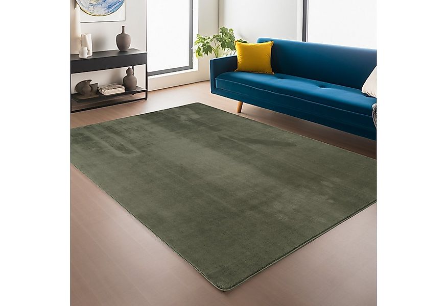 Jimri Teppich Fluffy flauschiger Teppich Läufer Hochwertige Kurzflor Teppic günstig online kaufen