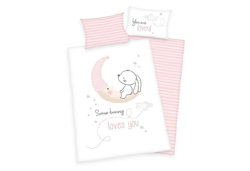 Herding Young Collection Babybettwäsche Little Bunny Bettwäsche 40/60 Hotel günstig online kaufen