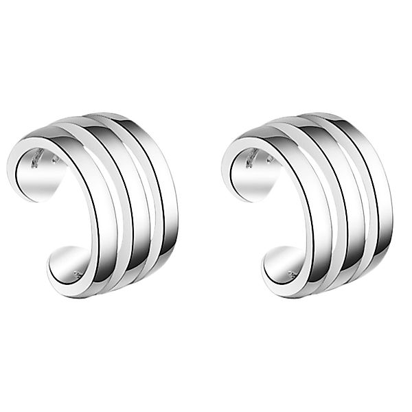 LÖB Ohrklemme Silber Ohrklemme Ear Cuff günstig online kaufen