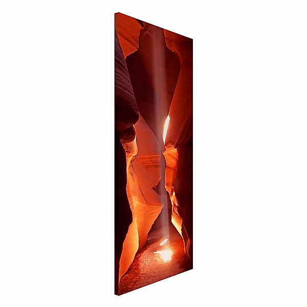 Magnettafel - Hochformat 1:2 Lichtschacht im Antelope Canyon günstig online kaufen