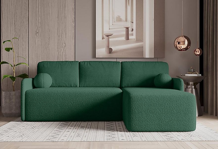 Compleo Ecksofa Eckcouch mit Schlaffunktion MODERNA Universell, Modern desi günstig online kaufen