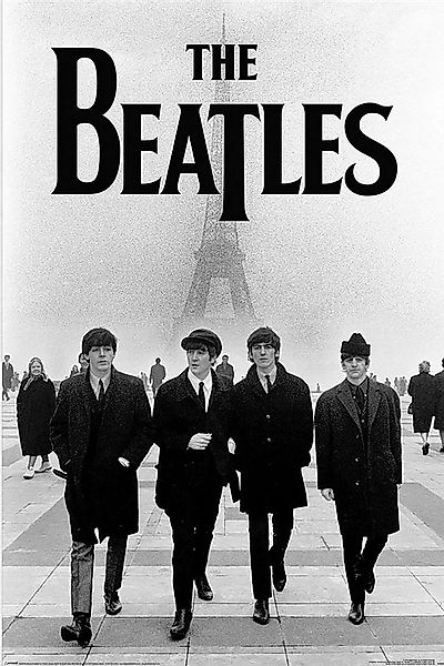 PYRAMID Poster The Beatles Poster Eiffel Tower 61 x 91,5 cm günstig online kaufen