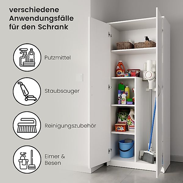 Home Collective Mehrzweckschrank Kleiderschrank Regal 74cm günstig online kaufen