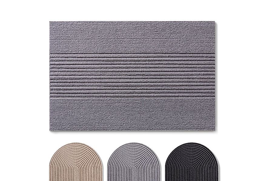 Blumtal Fußmatte rutschfeste Schmutzfangmatte aus langlebigem Polyester, Fu günstig online kaufen