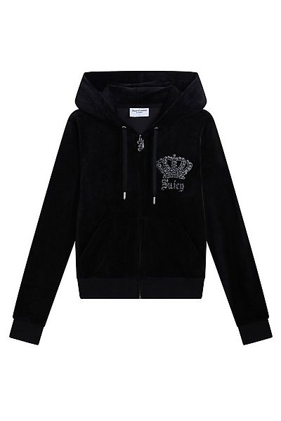 Juicy Couture Kapuzennickijacke GOTHIC CROWN HOODIE. Damen Trainingsjacke D günstig online kaufen