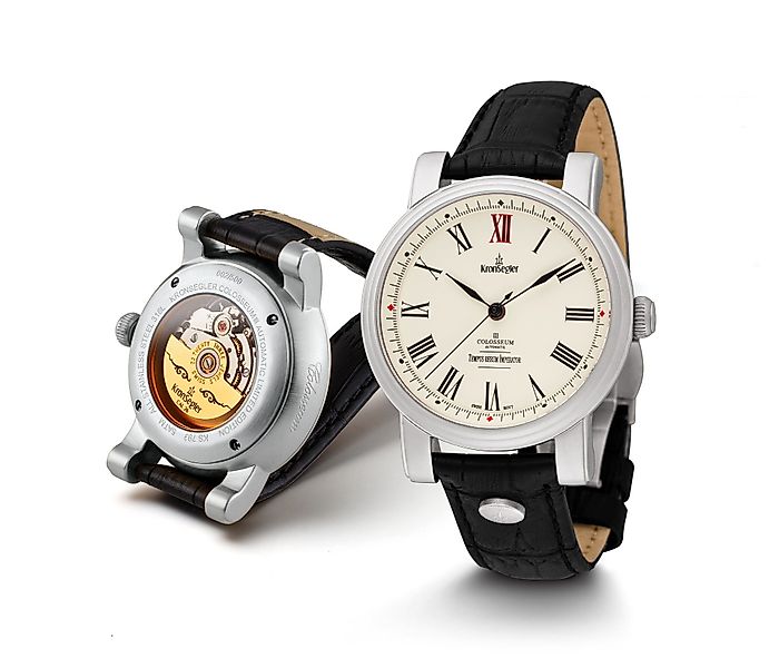 Kronsegler Automatikuhr Colosseum III Armbanduhr m. günstig online kaufen