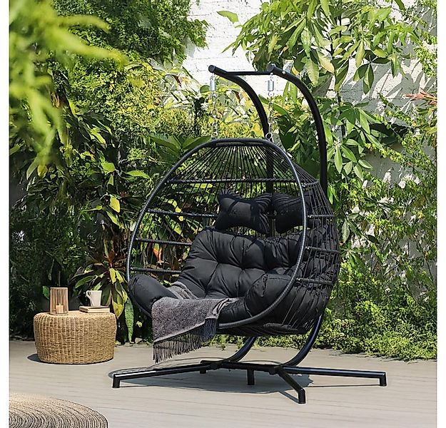 HOME DELUXE Hängesessel LOMA 2 Sitzer - 136,5 x 194 x 98 cm günstig online kaufen