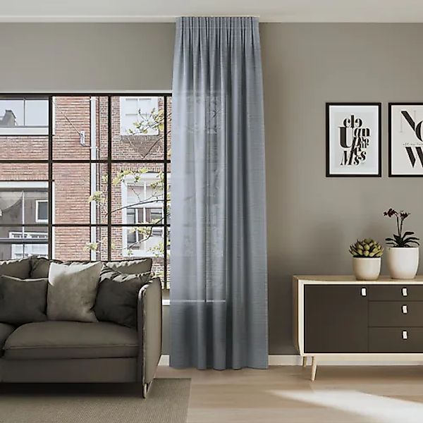 Neutex for you! Vorhang »ALLEY-ECO« Multifunktionsband 1 Stk. tlg. Halbtran günstig online kaufen