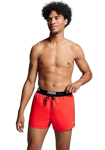 PUMA Badeshorts PUMA SWIM MEN LOGO SHORT SHORTS 1P Seitentaschen, Gesäßtasc günstig online kaufen