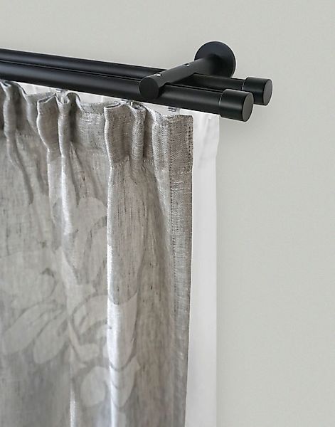 GARESA Gardinenstange »ORNELLA« Ø 20 mm 2 läufig-läufig Wunschmaßlänge Vorh günstig online kaufen