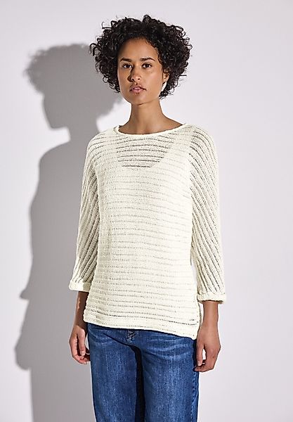 STREET ONE Strickpullover mit U-Boot-Ausschnitt günstig online kaufen