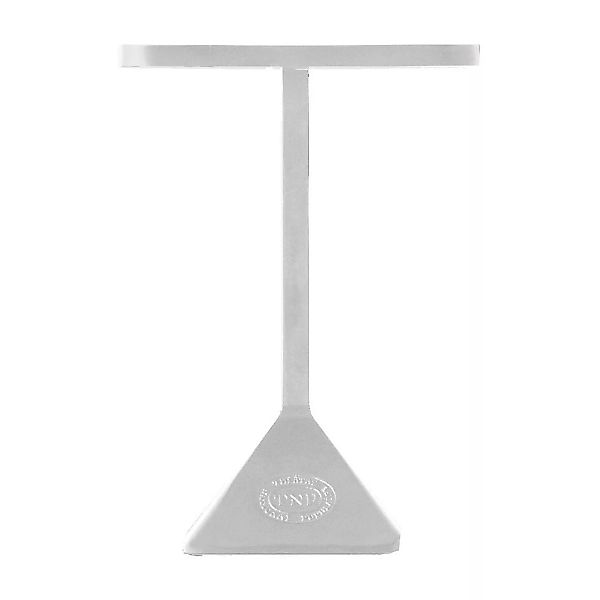Kristalia - TNP Bistro Tisch - weiß RAL 9010/lackiert/Fuss Gusseisen /70x50 günstig online kaufen