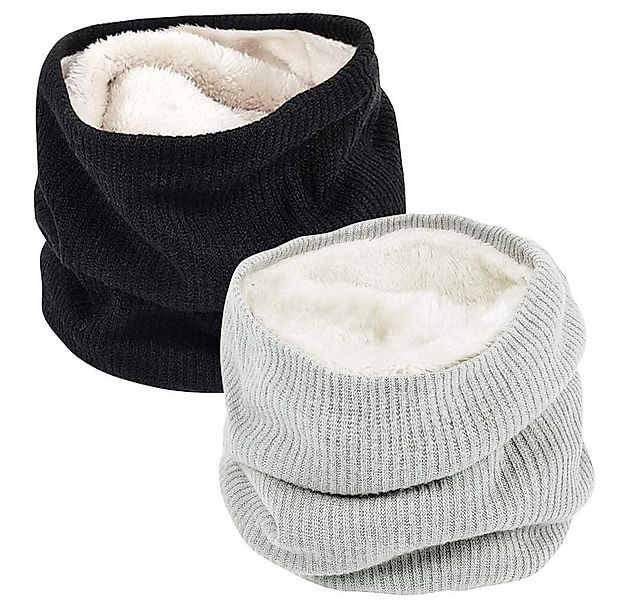 Coonoor Modeschal Fleece Schal Winter Loop Strickschal Schlauchschal, valen günstig online kaufen