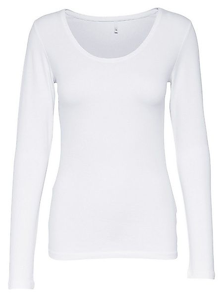 ONLY Langarmshirt Live Love NEW Longsleeve (3-tlg., 3er Pack) Figur betont, günstig online kaufen